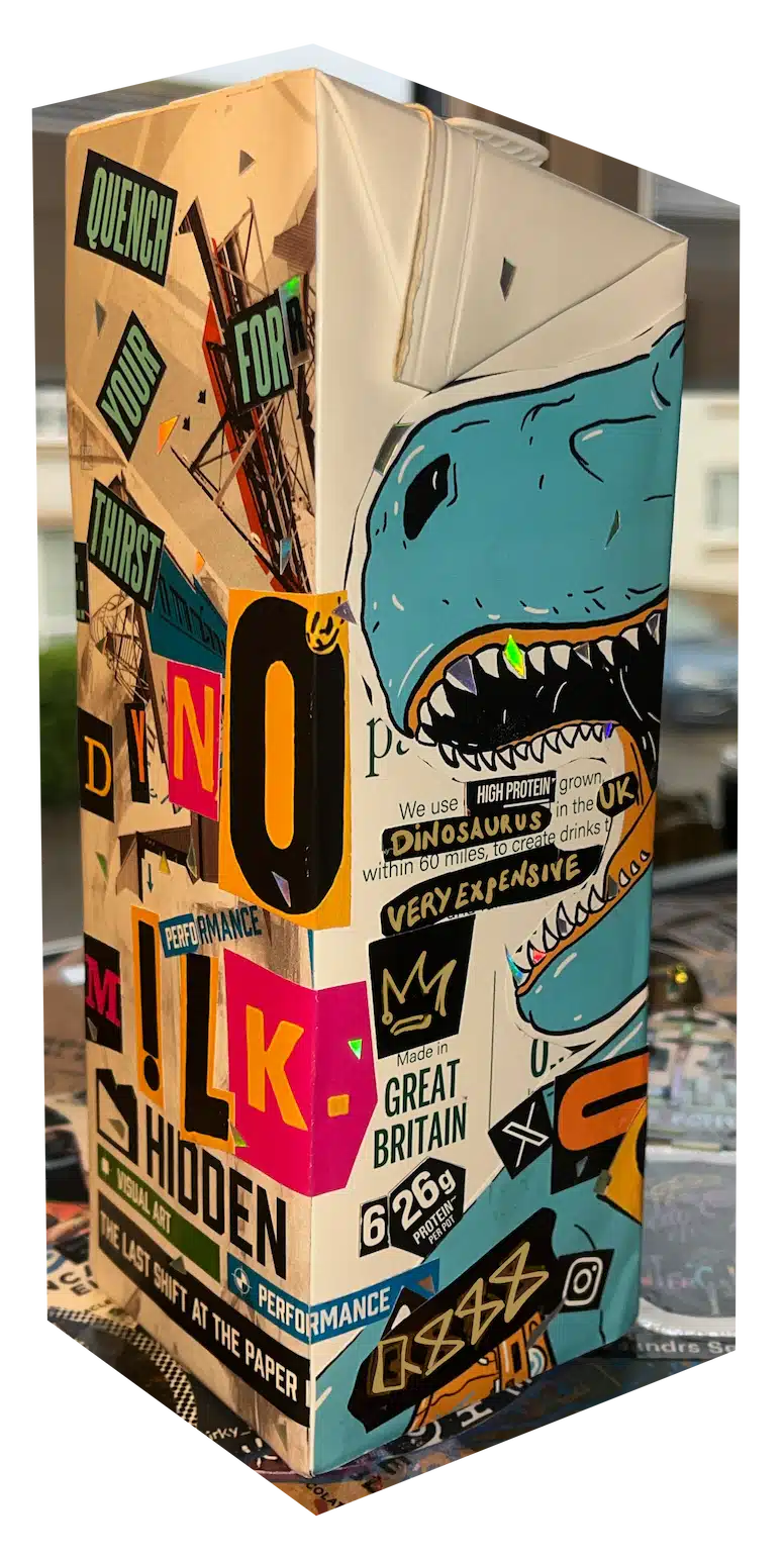 DYNO MILK carton