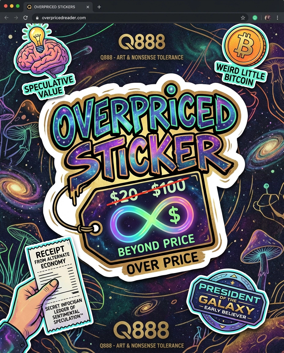 Overpriced Stickers™